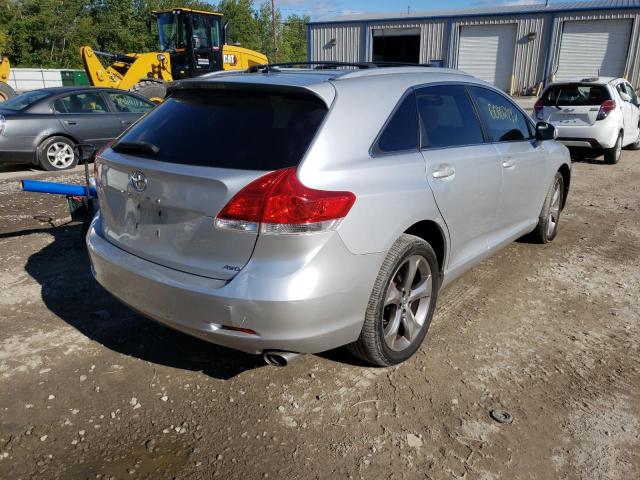 4T3BK11A29U005614 - 2009 TOYOTA VENZA SILVER photo 4