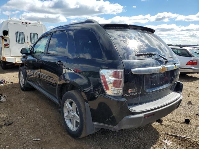 2CNDL73F566049966 - 2006 CHEVROLET EQUINOX LT BLACK photo 3