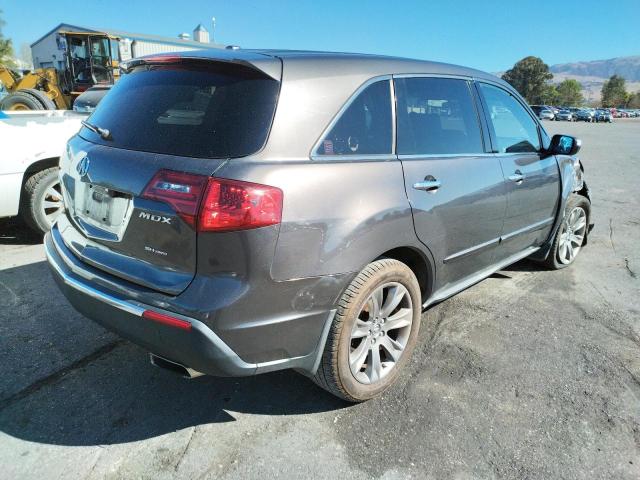 2HNYD2H57BH520451 - 2011 ACURA MDX ADVANC CHARCOAL photo 4