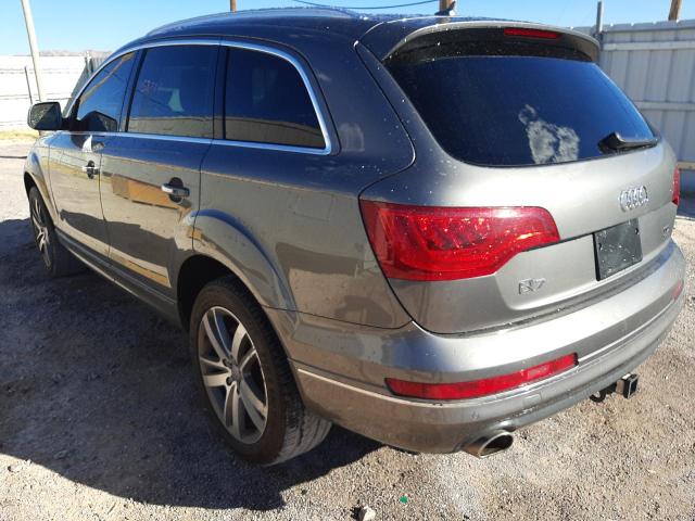 WA1LMAFE1FD016584 - 2015 AUDI Q7 TDI PRE GRAY photo 3