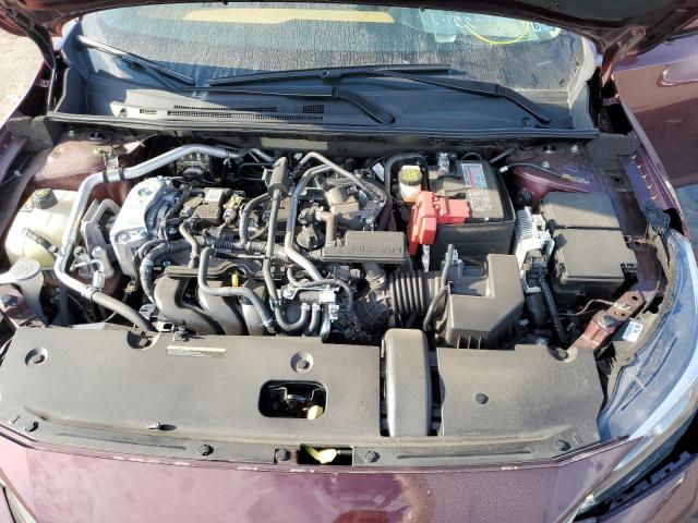 3N1AB8CV4MY270478 - 2021 NISSAN SENTRA SV BURGUNDY photo 7