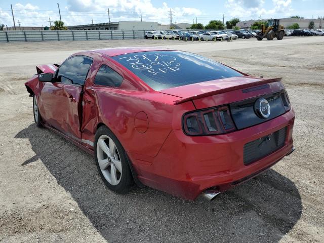 1ZVBP8CF8E5273925 - 2014 FORD MUSTANG GT RED photo 3