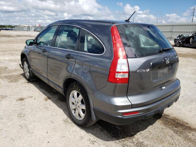 3CZRE3H31BG700790 - 2011 HONDA CR-V LX CHARCOAL photo 3