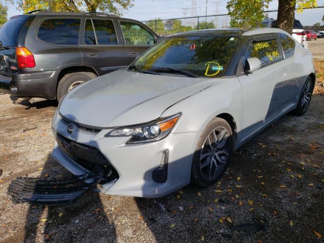 JTKJF5C7XGJ024585 - 2016 TOYOTA SCION TC 灰色 照片 2