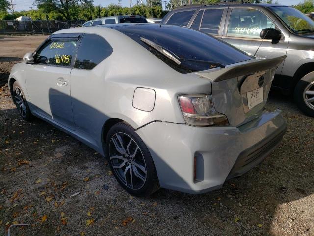 JTKJF5C7XGJ024585 - 2016 TOYOTA SCION TC 灰色 照片 3