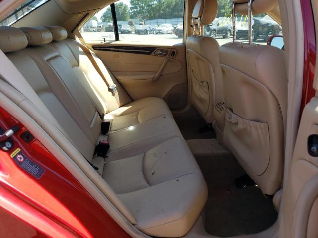 WDBRF84J24F522556 - 2004 MERCEDES-BENZ C 320 4MAT RED photo 6