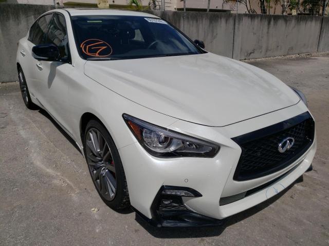 JN1FV7DP2NM370185 - 2022 INFINITI Q50 RED SP WHITE photo 1