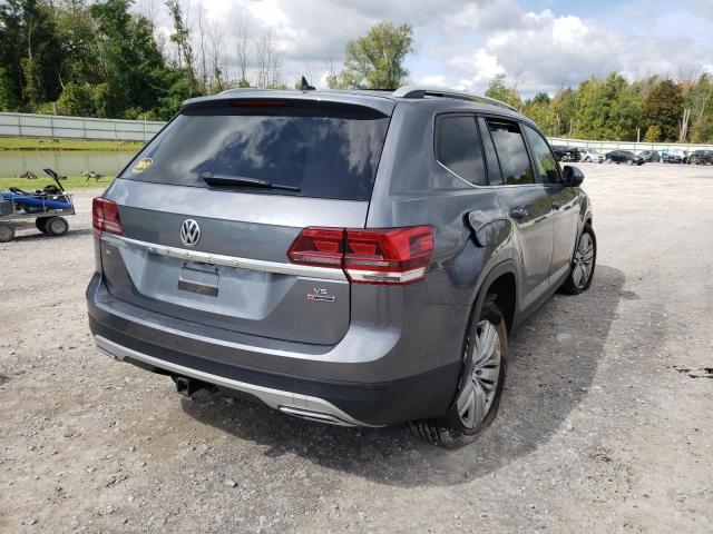 1V2UR2CAXKC598606 - 2019 VOLKSWAGEN ATLAS SE GRAY photo 4