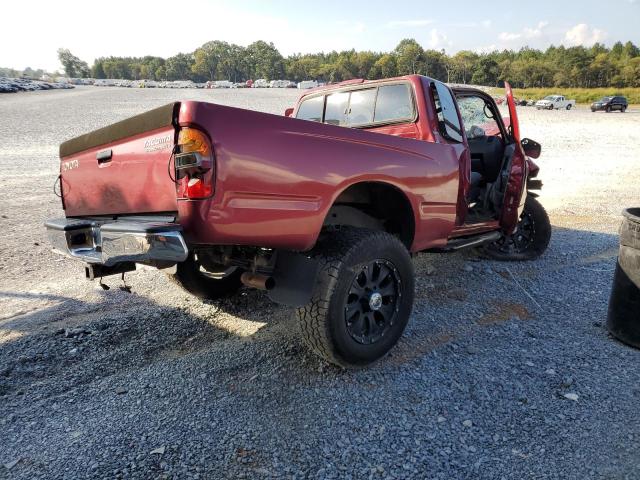 4TASN92N6YZ598993 - 2000 TOYOTA TACOMA XTR RED photo 4