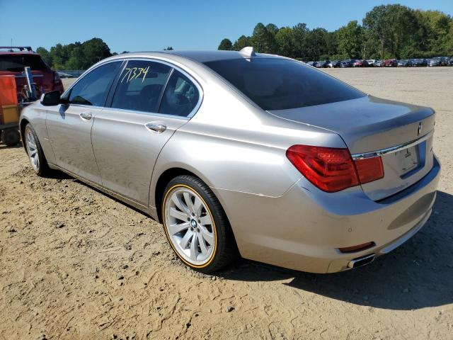 WBAKC6C55AC393405 - 2010 BMW 750 I XDRI GOLD photo 3