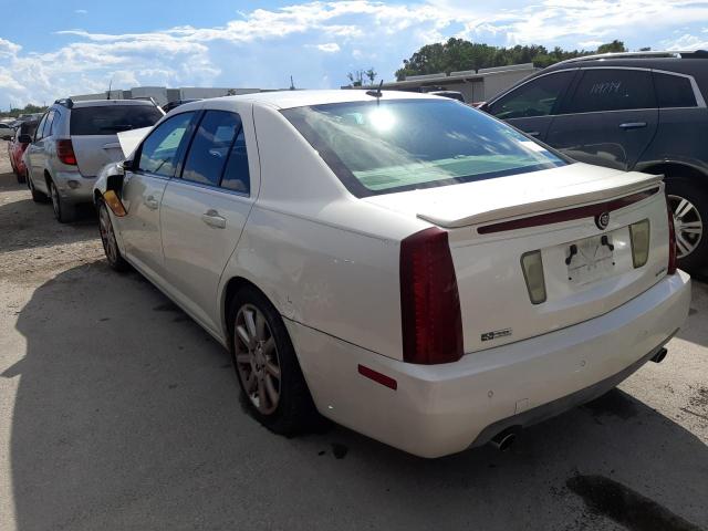 1G6DC67A160106074 - 2006 CADILLAC STS WHITE photo 3