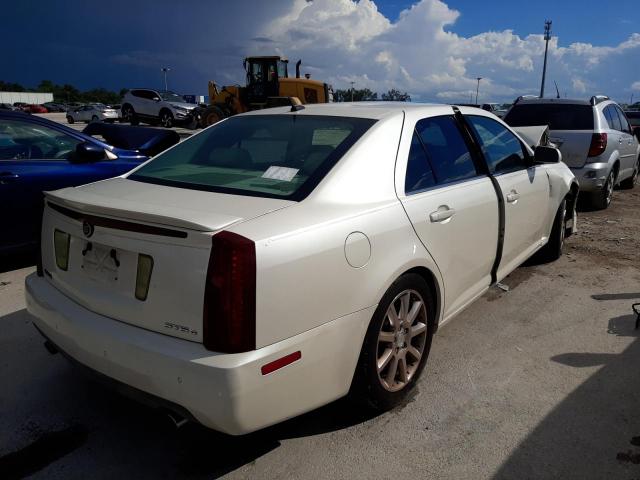 1G6DC67A160106074 - 2006 CADILLAC STS WHITE photo 4