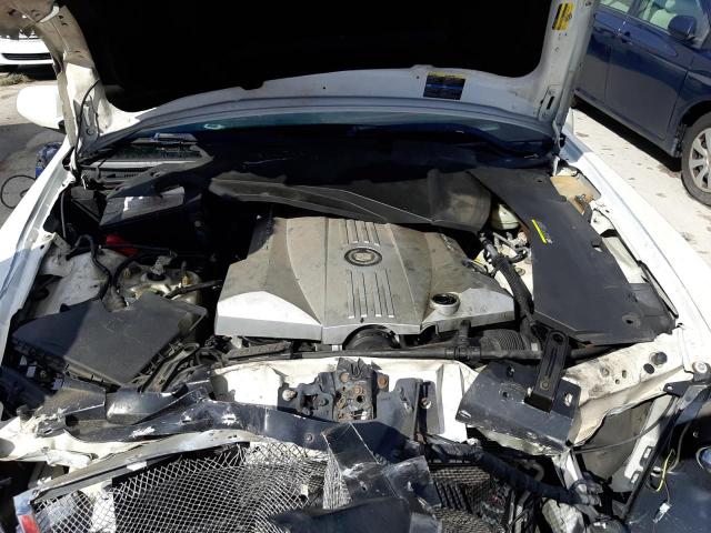 1G6DC67A160106074 - 2006 CADILLAC STS WHITE photo 7