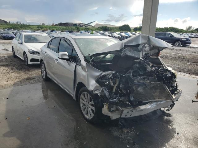 19XFB2F91CE309235 - 2012 HONDA CIVIC EXL Gümüş foto 1