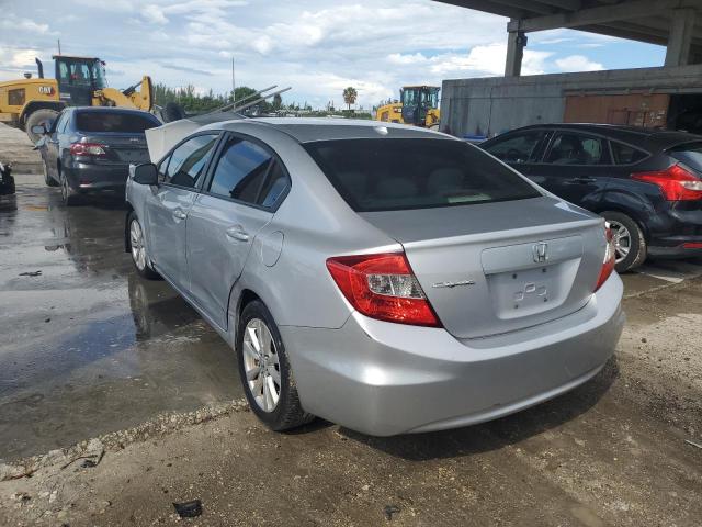 19XFB2F91CE309235 - 2012 HONDA CIVIC EXL Gümüş foto 3