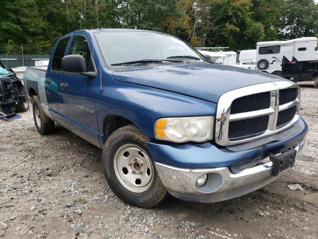 1D7HA18NX3S163534 - 2003 DODGE RAM 1500 S BLUE photo 1