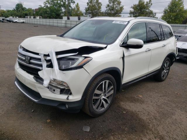 5FNYF6H0XGB047041 - 2016 HONDA PILOT ELIT WHITE photo 2