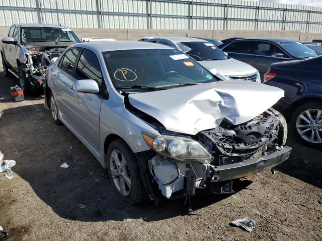 2T1BU4EE2BC581762 - 2011 TOYOTA CAROLLA SILVER photo 1