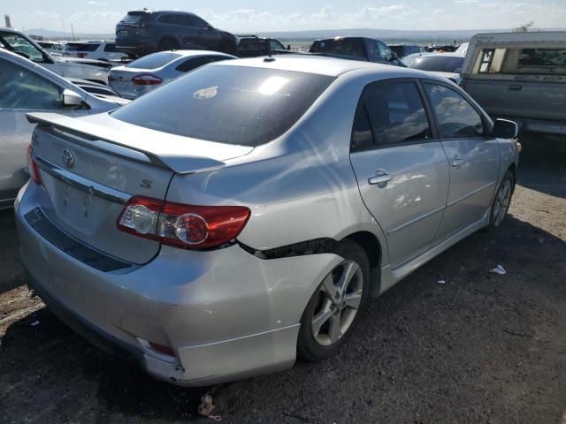 2T1BU4EE2BC581762 - 2011 TOYOTA CAROLLA SILVER photo 4