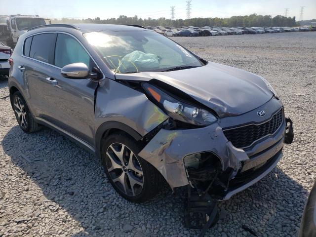 KNDPR3A66K7516172 - 2019 KIA SPORTAGE S GRAY photo 1