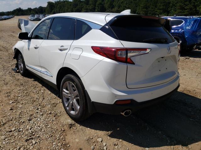 5J8TC1H73LL015964 - 2020 ACURA RDX ADVANC WHITE photo 3