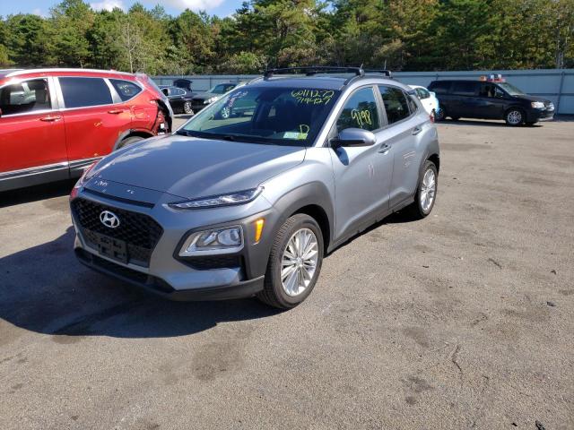 KM8K2CAA5MU719427 - 2021 HYUNDAI KONA SEL SILVER photo 2