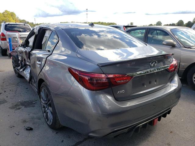 JN1FV7AR0JM481656 - 2018 INFINITI Q50 RED SP GRAY photo 3