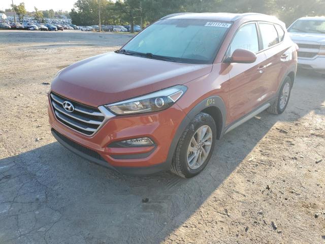 KM8J3CA4XHU393715 - 2017 HYUNDAI TUCSON LIM ORANGE photo 2