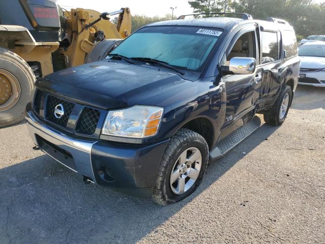 5N1BA08C57N711691 - 2007 NISSAN ARMADA SE BLUE photo 2