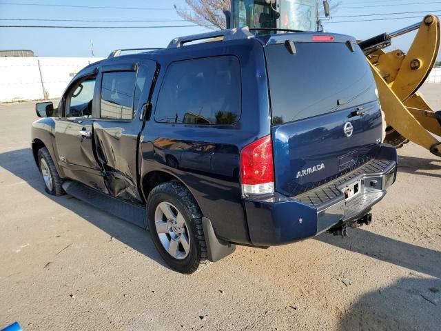 5N1BA08C57N711691 - 2007 NISSAN ARMADA SE BLUE photo 3