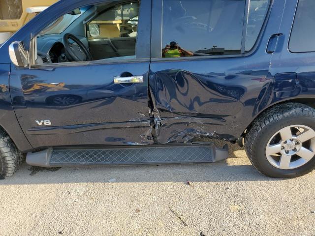 5N1BA08C57N711691 - 2007 NISSAN ARMADA SE BLUE photo 9