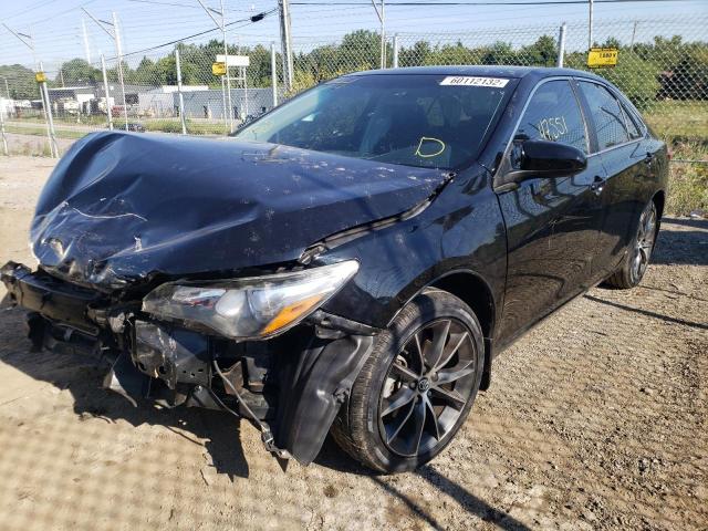 4T1BF1FK5GU505598 - 2016 TOYOTA CAMRY LE/S BLACK photo 2