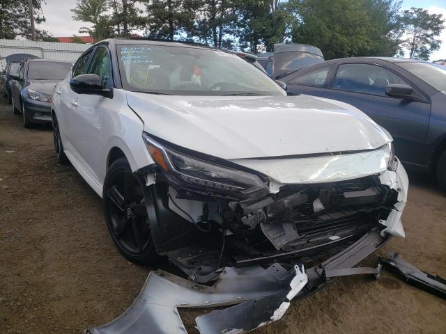 3N1AB8DV3MY331883 - 2021 NISSAN SENTRA SR WHITE photo 1