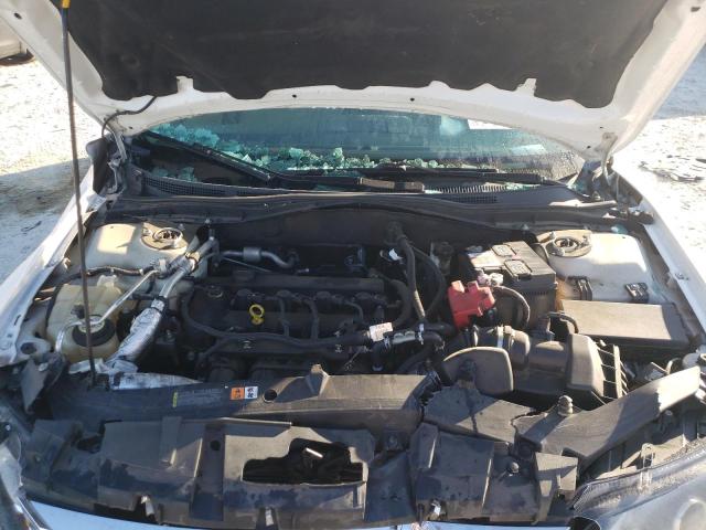 3FAHP0JA9AR116181 - 2010 FORD FUSION SEL WHITE photo 7