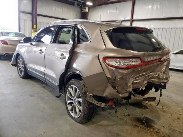 5LMCJ2C91KUL07942 - 2019 LINCOLN MKC SELECT TAN photo 3