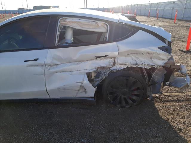 7SAYGDEF1NF325982 - 2022 TESLA MODEL Y أبيض صورة 9