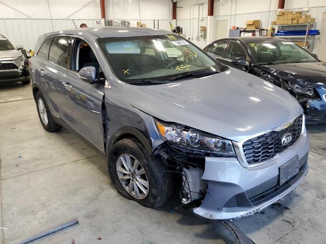 5XYPGDA54LG619792 - 2020 KIA SORENTO S GRAY photo 1