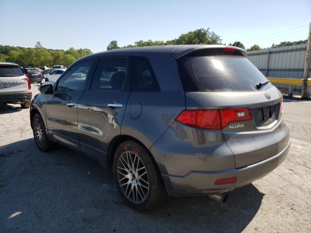 5J8TB18539A000791 - 2009 ACURA RDX TECHNO GRAY photo 3