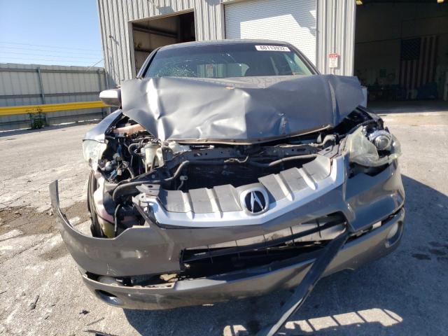 5J8TB18539A000791 - 2009 ACURA RDX TECHNO GRAY photo 9