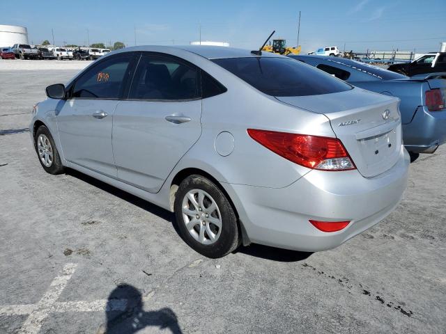 KMHCT4AE5CU138616 - 2012 HYUNDAI ACCENT GLS SILVER photo 3