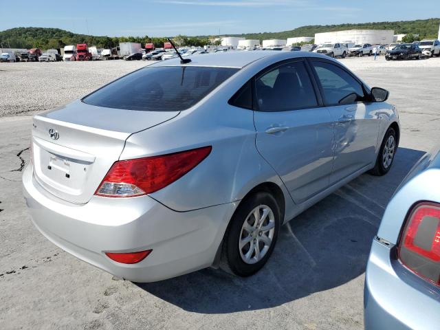 KMHCT4AE5CU138616 - 2012 HYUNDAI ACCENT GLS SILVER photo 4