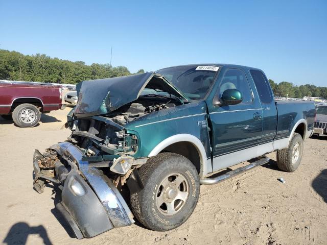 1FTRX18L5XNA05926 - 1999 FORD F150 GREEN photo 2