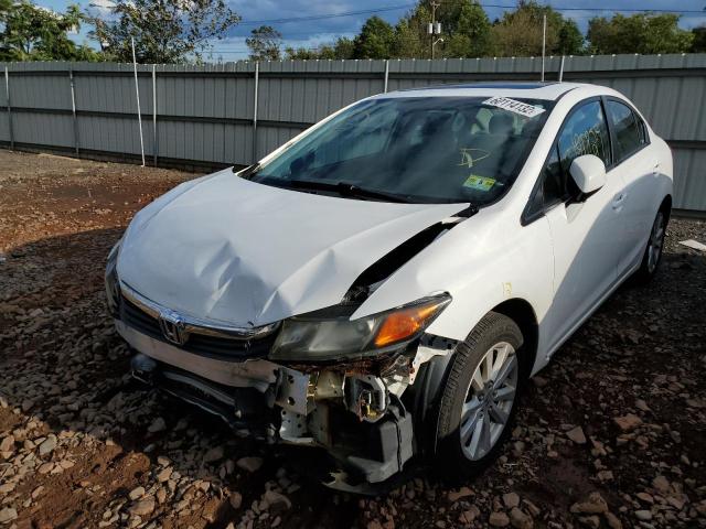 19XFB2F9XCE314062 - 2012 HONDA CIVIC EXL Ağ foto 2