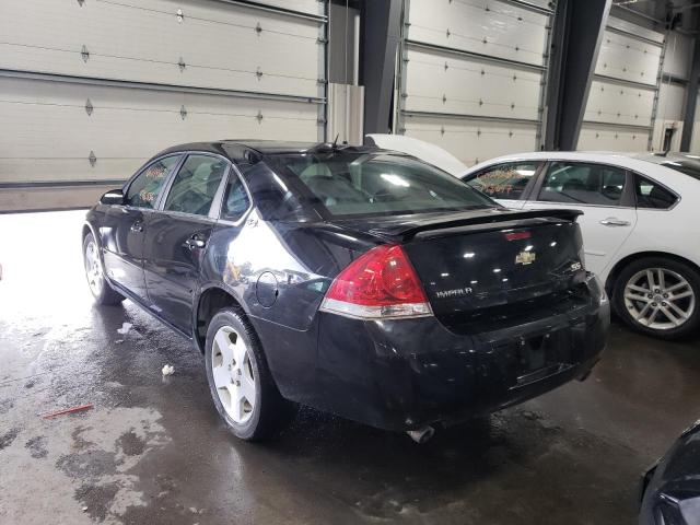 2G1WD58C389288939 - 2008 CHEVROLET IMPALA SUP Қара фото 3