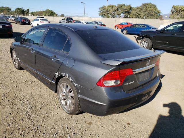 2HGFA16989H311933 - 2009 HONDA CIVIC EXL Boz foto 3