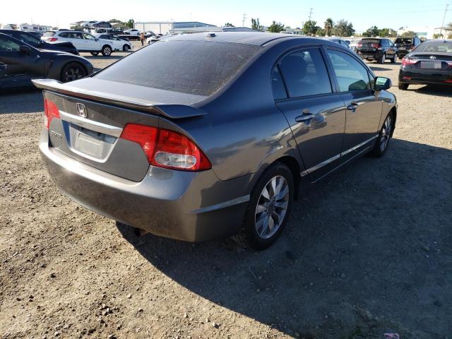2HGFA16989H311933 - 2009 HONDA CIVIC EXL Boz foto 4