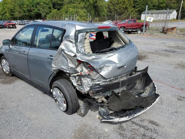 3N1BC1CP3CK212678 - 2012 NISSAN VERSA S SILVER photo 9