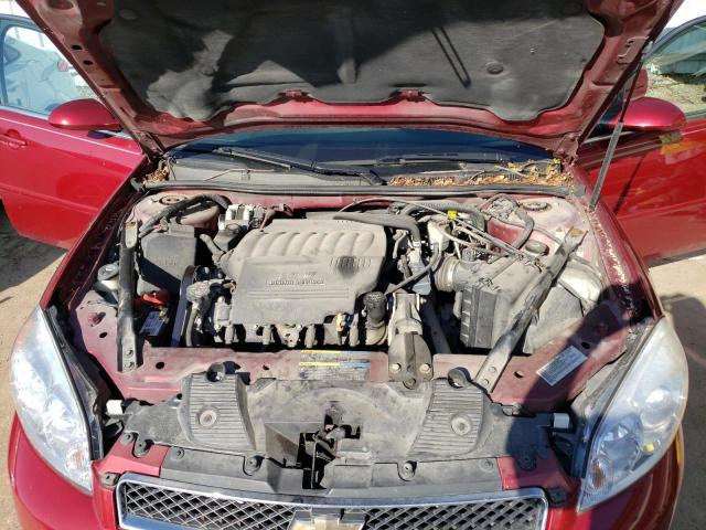 2G1WD58C389113641 - 2008 CHEVROLET IMPALA BURGUNDY photo 7