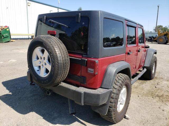 1C4BJWDG6CL232492 - 2012 JEEP WRANGLER UNLIMITED SPORT  photo 4