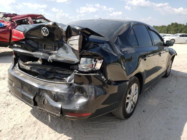 3VW1K7AJ1FM351730 - 2015 VOLKSWAGEN JETTA BASE 黑色 照片 4